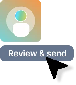 Review & send